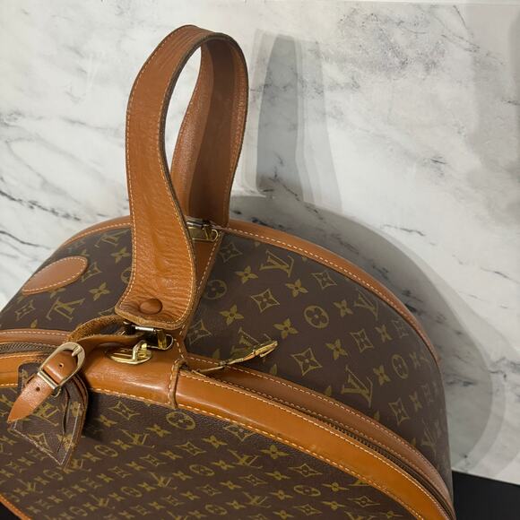 Louis Vuitton French Co. Hat Box bag Vintage Boite Chapeau monogram LV trunk - Picture 14 of 16